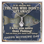 To My Amazing Wife - The One Who Didn't Get Away! - I love you More Than Fishing - Couple Necklace Set - Friendship Necklaces - To My Wife Necklace From Husband - Personalized Wife Necklace Gift