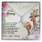 Love Message Gift for Mother - To My Mommy From Your Tummy Ryan Giraffe - To My Mom Necklace - Mother's Day Gift - Birthday Gift Necklace Handmade