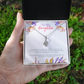 To My Daughter Necklace From Dad With Heartfelt Message & Elegant Box, Gifts For Daughter From Mom, Beautiful Jewelry Gift From Love Daddy Mommy On Graduation, Birthday 2026, Wedding, Valentine's Day