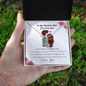 To My Wife Necklace - Valentines Day Gifts for Wife - Couple Necklace Set  - Friendship Necklaces - Gifts for Her -  Birthday Gifts for Wife - Gift for Her Him - Anniversary Gift - to My Wife Necklace - Valentines Day Gifts for Wife