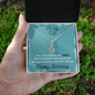 To My Wife Necklace - Gift for Wife Birthday Marriage - To My Wife Necklace - Gift for her Birthday  - Wife Birthday Gift - Soulmate Birthday Gift