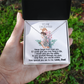 To My Daughter Necklace From Dad With Heartfelt Message & Elegant Box Gifts From Daddy Papa, Father Daughter Beautiful Jewelry Gift On Graduation or Birthday 2026