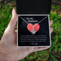 Couple Necklace Set - Friendship Necklaces - Customize Couple Necklace - Gift For My Wife - Romantic Wife Gift - To My Soulmate Necklace For Women - Golden colour Neckless for Beloved wife
