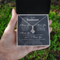 To My Soulmate Necklace - I Choose You - To My Queen - To My Wife Necklace Anniversary Gift For Wife - To My Wife Necklace From Husband - Anniversary Gift For Wife from Husband