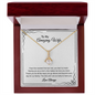 To My Wife Necklace From Husband - To My Soulmate Necklace For Women - To My Wife Necklace With Message Card - wife gift from husband future husband - Custom Necklace For Wife