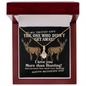 I Love You More Than Hunting - To My Trophy Wife - White Gold Name Necklace - To My Wife Necklace - Valentines Day Gifts For Wife - Hunting Neckless for wifey - Romantic Neckless gift for soulmate