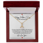 to My Wife Necklace From Husband - to My Soulmate Necklace -  for Women - Perfect Wife & Mom Mother's Day Necklace - to My Amazing Wife Gifts - Wife Birthday Gift - Mother's Days Gift
