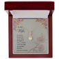 To My Wife Necklace - Sweetest Hearts for wife - Necklace For Wife From Husband - Gifts For Her - Birthday Gifts For Wife - Anniversary Gift for her