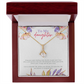 To My Daughter Necklace From Dad With Heartfelt Message & Elegant Box, Gifts For Daughter From Mom, Beautiful Jewelry Gift From Love Daddy Mommy On Graduation, Birthday 2026, Wedding, Valentine's Day