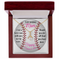 To The Best Baseball Mom Happy Mother's Day Necklace Gifts Ideas for Mom Mommy Mama from Daughter or Son, Motivational Card Jewelry for Her