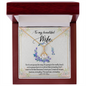 To My Soulmate Necklace For Women - To My Wife Necklace From Husband - To My Beautiful Wife - You And Me Forever Everyday - Forever love from Hubby - Gift for your lady