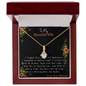 Valentines Day Gifts For Wife, Gift For My Wife, Romantic Wife Gift, Wife Birthday Surprise, Wife Birthday Gift, Wife Necklace, To My Wife Necklace From Husband, Diamond coloure Neckless for Beautiful soulmate
