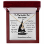 To My Smokin' Hot First Mate - Admired Your Jib Forever Love Necklace - To My Queen - To My Wife Necklace Anniversary Gift For Wife - Gift for wife - Handmade Necklace