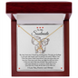 To My Wife Necklace From Husband -  Personalized Wife Necklace Gift - To My Wife Necklace With Message Card - Gift for  soulmate -  Anniversary Gift For Wife from Husband