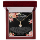 To My Daughter Necklace From Mom With Heartfelt Message & Elegant Box, Gifts For Daughter From Mama, Beautiful Jewelry Gift From Love Mommy On Graduation, Birthday 2026, Wedding, Valentine's Day
