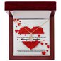 To My Beautiful Wife - Always Remember I Love You - Handmade Necklace for Wife - Beloved Wife Gift - Romantic Message From Husband - Best Love Gift for Her