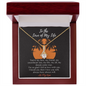 To The Love of My Life - Love-Knot - All My Love - Anniversary Gift For Wife - Engagement Gift- Gift For Women - Birthday Gift To My Wife Necklace - Husband Gift For Wife - My Future Wife