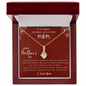 Perfect Gift For Mother - Love Knot Necklace - To My Magical Marvellous One in a Million Mom - Happy Mothers Day Gifts - I Love You