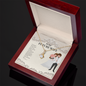 To My Future Wife Necklace - Two hearts for wife - To My Wife Necklace From Husband - To My Soulmate Necklace For Women - Alluring Beauty Necklace for soulmate