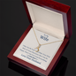 Couple Necklace Set - Friendship Necklaces - Customize Couple Necklace - Best Necklace for Wifey - to My Wife Necklace From Husband - to My Soulmate Necklace for Women