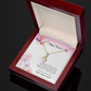 Happy Mother's Day Present for Mom, Floral Birthday Gift Card Necklace From Daughter Son, Best Mom Ever Jewelry for Her Mommy Christmas 2026
