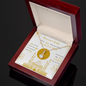 Beautiful Eid Gift for Wife - Dearest Wife, Valentine's day gift ,Gift for her him ,Anniversary gift,  Allah Pendant 18k Gold plated Minimalist, Customize Couple Necklace ,Valentine's day gift ,Gift for her him