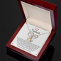 To My Wife Necklace From Husband -  Personalized Wife Necklace Gift - To My Wife Necklace With Message Card - Gift for  soulmate -  Anniversary Gift For Wife from Husband