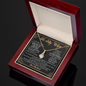 To My Wife Loving Your Husband - To My Wife Necklace From Husband - To My Soulmate Necklace For Women - Necklace For Wife From Husband