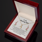 Valentines Day Gifts for Wife - Wife Birthday Gift - Couple Necklace Set - Friendship Necklaces - Best Gift for Her -  Handmade Design for Soulmate Necklace - Silver Colour Design Necklace