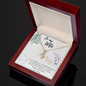 To My Wife Necklace - Gift for Wife Birthday Marriage - Happy Birthday My Love - Handmade Necklace for her - To My Soulmate Necklace - Husband Gift For Wife