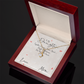 To My Daughter Meaningful Message Card Jewelry Box, Gift for Daughter's Birthday Graduation, Thoughtful for Her from Mom, 2026 Birthday Alluring Beauty Necklace