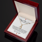 To My Wife Necklace With Message Card - Anniversary Gift for Wife - Perfect Wife & Mom Mother's Day Necklace - to My Amazing Wife - to My Wife Necklace - Romantic Gift for Wife