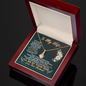 To My Wife I'll Be By Your Side Love Your Husband -To My Soulmate Necklace For Women -  To My Wife Necklace From Husband - Wife Birthday Gift - Anniversary Gift For Wife from Husband