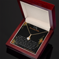 Valentines Day Gifts For Wife, Gift For My Wife, Romantic Wife Gift, Wife Birthday Surprise, Wife Birthday Gift, Wife Necklace, To My Wife Necklace From Husband, Diamond coloure Neckless for Beautiful soulmate