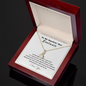 To My Smokin' Hot Soulmate - I love you Necklace -Romantic Wife Gift - Soulmate Gift from Husband - To My Wife Necklace Anniversary Gift For Wife - Birthday Gift for Wife