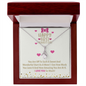 Happy First Mother's Day! I Love You So Much! - Cute Neckless for her - Mother's Day Gift - Soulmate Gift - Romantic Gift for Wife - Diamond Neckless for her - Neckless for Wifey - Neckless for First Mother
