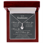 To My Soulmate Necklace - I Choose You - To My Queen - To My Wife Necklace Anniversary Gift For Wife - To My Wife Necklace From Husband - Anniversary Gift For Wife from Husband