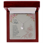 To My Wife Necklace - Sweetest Hearts for wife - Necklace For Wife From Husband - Gifts For Her - Birthday Gifts For Wife - Anniversary Gift for her