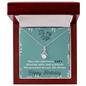 To My Wife Necklace - Gift for Wife Birthday Marriage - To My Wife Necklace - Gift for her Birthday  - Wife Birthday Gift - Soulmate Birthday Gift