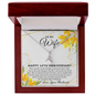 14 Year Wedding Anniversary Gift For Wife, 14th Anniversary Gift For Her, 14 Year Anniversary Gift Ideas, 14th Anniversary Gifts, To My Wife Necklace From Husband, To My Soulmate Necklace For Women