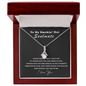 To My Wife Necklace With Message Card - My Soulmate, I Love You - Necklace - Gift for Soulmate - Necklace for Wifey - Handmade Design for Wifey - Romantic Gift for Soulmate