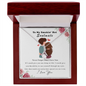 To My Wife Necklace - Valentines Day Gifts for Wife - Couple Necklace Set  - Friendship Necklaces - Gifts for Her -  Birthday Gifts for Wife - Gift for Her Him - Anniversary Gift - to My Wife Necklace - Valentines Day Gifts for Wife