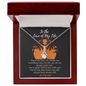 To The Love of My Life - Love-Knot - All My Love - Anniversary Gift For Wife - Engagement Gift- Gift For Women - Birthday Gift To My Wife Necklace - Husband Gift For Wife - My Future Wife