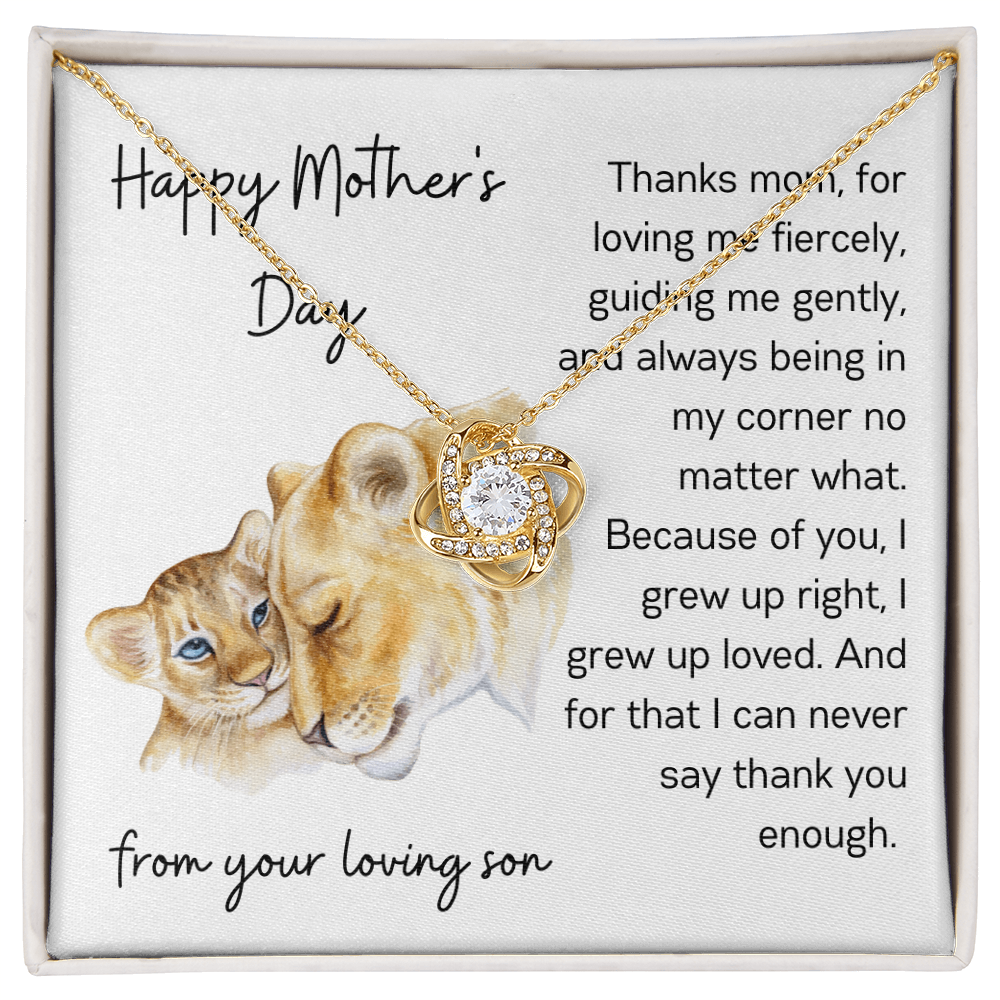 Personalized Mother's Day Necklace for Mom – Custom Name Necklace, Gift for Mother from Son, Jewelry for Mommy, Mother's Day 2026 Gifts Ideas