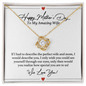 To My Wife Necklace With Message Card - Gift for Your Beloved Soulmate - Perfect Wife & Mom Mother's Day Necklace - to My Amazing Wife Gifts - Necklace for Wife