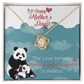 Panda Mom Mother's Day Jewelry Gift, To My Mom Necklace, Sentimental Gift for Mom, Birthday & Mother's Day 2026 Gifts Ideas, Jewelry for Mom