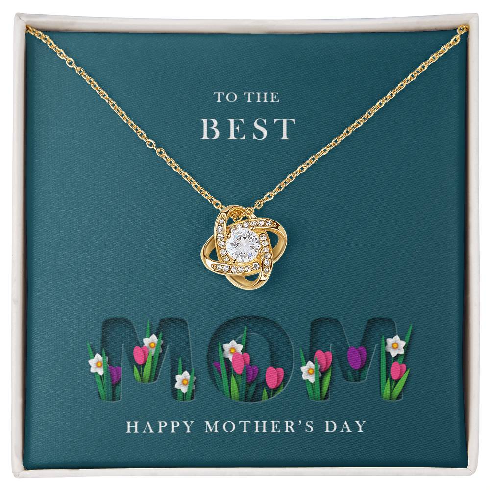 Happy Mother's Day Necklace, Best Gift for Mom, Elegant Jewelry for Mother, Keepsake Gift Idea for Mommy, Jewelry for Mom, Birthday Christmas Gifts With Heartfelt Message