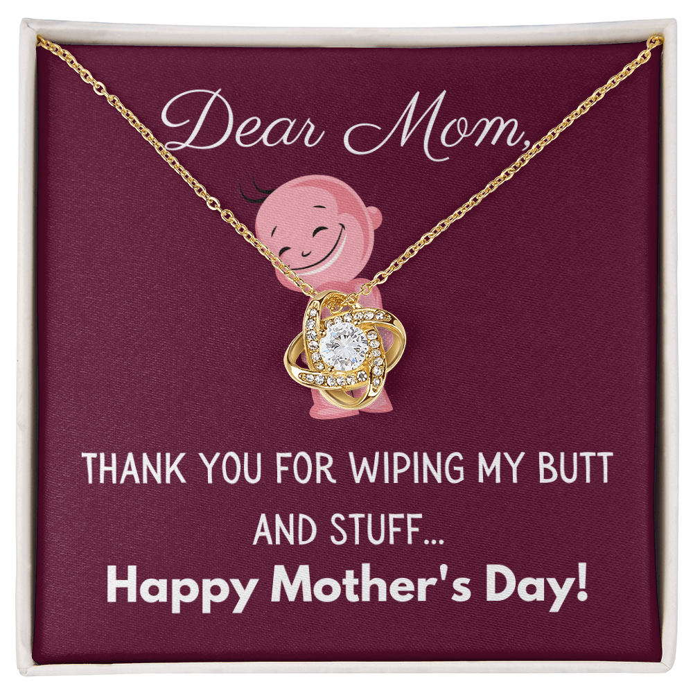 Mother Gift Ideas, Appreciation Mom Jewelry Necklace with Sentimental Message Card Present, Funny Mother Necklace, Mom Gift from Daughter, Jewelry for Mom, Mother's Day 2026 Gift, Gifts for Women