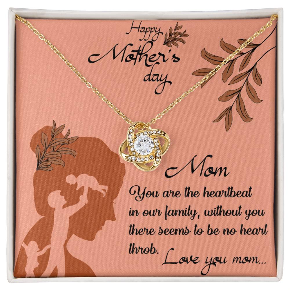 Mothers Day 2026 For Mom From Son Daughter Mom Necklace For Women New Mom Gifts Birthday Christmas Gifts With Heartfelt Message & Lighted Box, Mother Necklaces Jewelry Birthday Gifts for Mom, Jewelry for Mom
