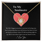 My Soulmate - I Love You - Necklace - To My Wife Necklace From Husband - To My Soulmate Necklace For Women - Couple Necklace Set - Friendship Necklaces - Anniversary Gift For Wife from Husband